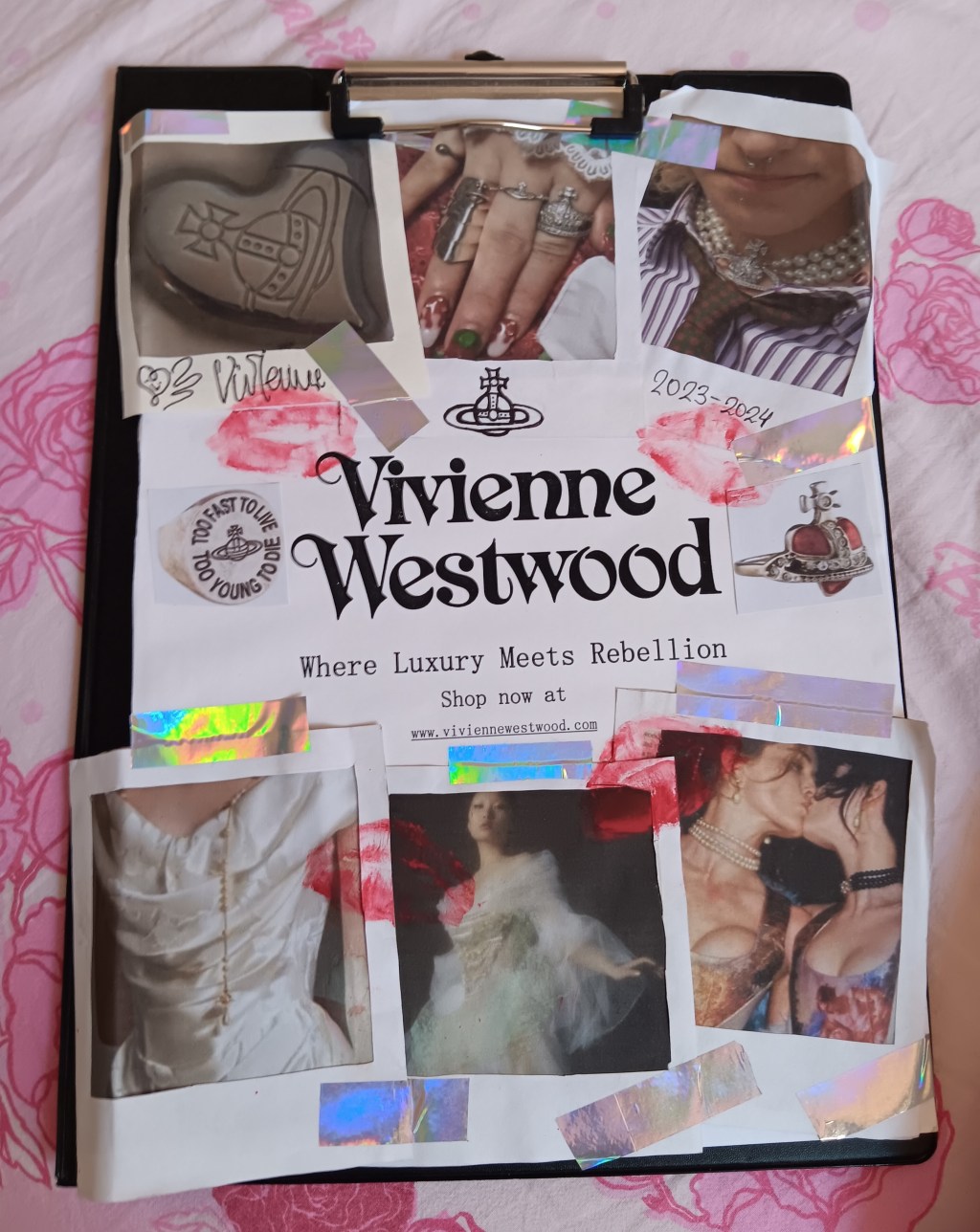 VIVIENNE WESTWOOD — Mixed Media Fashion Poster&nbsp;Analysis